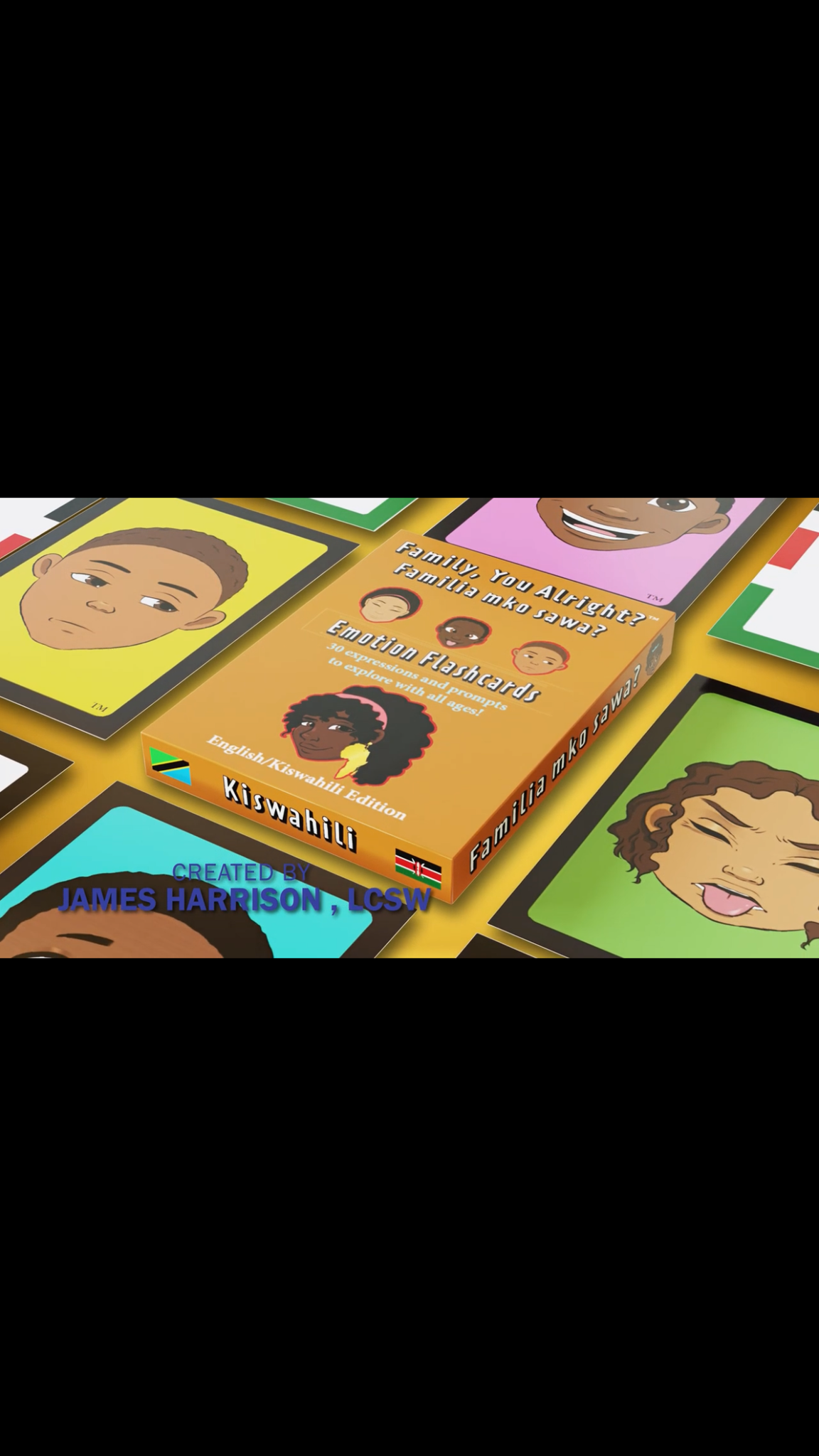 Family, You Alright?® emotion flashcards